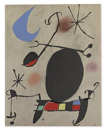 MIRÓ, JOAN.Group of 4 Limited Editions published by the Pierre Matisse Gallery.